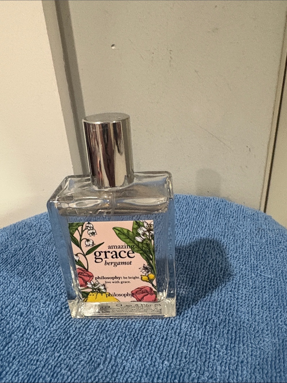 Philosophy Amazing Grace Bergamot - Clear Bottle with Floral Label
